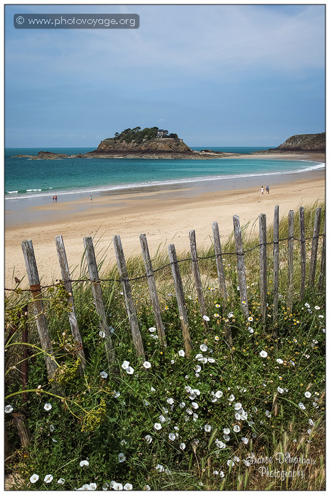 Plage du Guesclin de voyage Bretagne Guide Photo