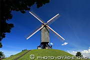 moulin à vent Bonne Chiere (1888) sur Kruisvest - windmill - windmolen