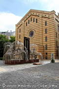 Holocauste memorial situé derrière la grande synagogue de Dohany