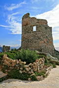 ruine de la tour génoise à Erbalunga