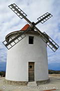 moulin Mattei près de Centuri au nord ouest du Cap Corse