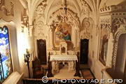 autel de la chapelle de la Sainte Trinité de style manuelin - Quinta da Regaleira - Sintra