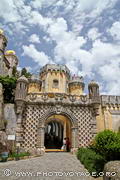 porte d'accès au château de Pena, Sintra
