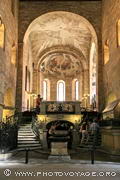 intérieur de la basilique Saint-Georges - Château de Prague