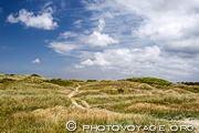Les dunes de Kersiguénou ont tendance à grossir depuis 50 ans. Elles sont alimentées par les fonds sableux de l'anse de Dinan.