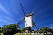 moulin à vent Bonne Chiere (1888) sur Kruisvest - windmill - windmolen