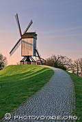 moulin Bonne Chiere sur Kruisvest - windmill Bonne Chiere molen