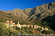 Zilia, village de Haute Corse réputé pour son eau minérale