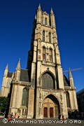 Cathédrale Saint Bavon de style gothique