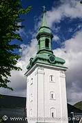 Clocher de l'église Nykirken à Bergen