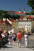 Monastère de Strahov vu depuis le Château de Prague